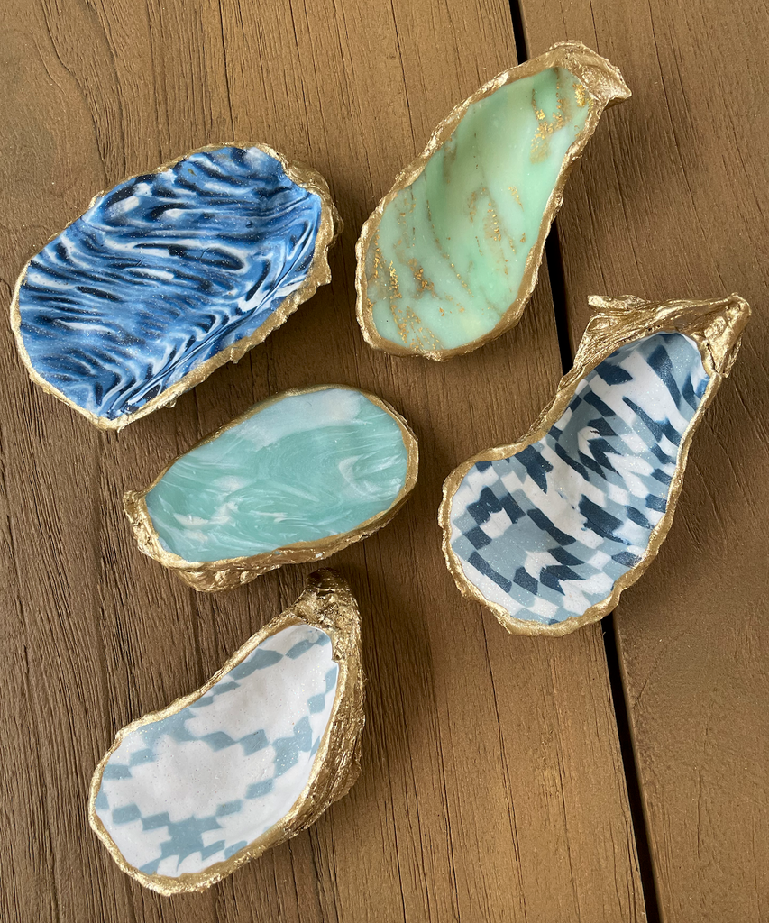 Coastal Luxe Shell Decor