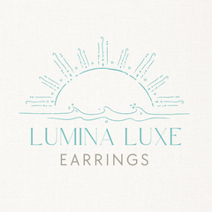 Lumina Luxe Earrings - handcrafted coastal polymer clay earrings